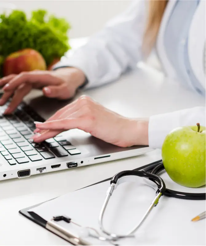 Consulta de nutrición clínica online