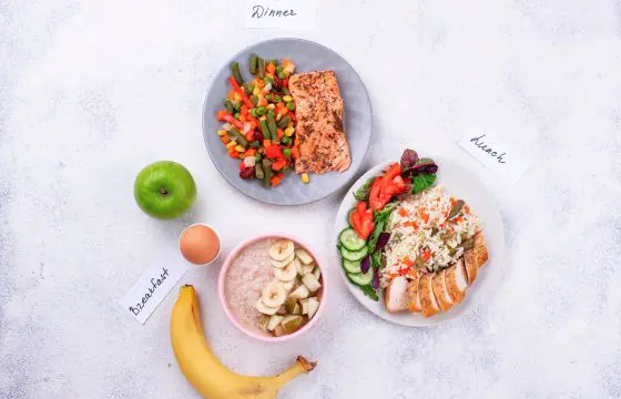 Ejemplo de menú diario completo incluido en el Plan de 1 Mes