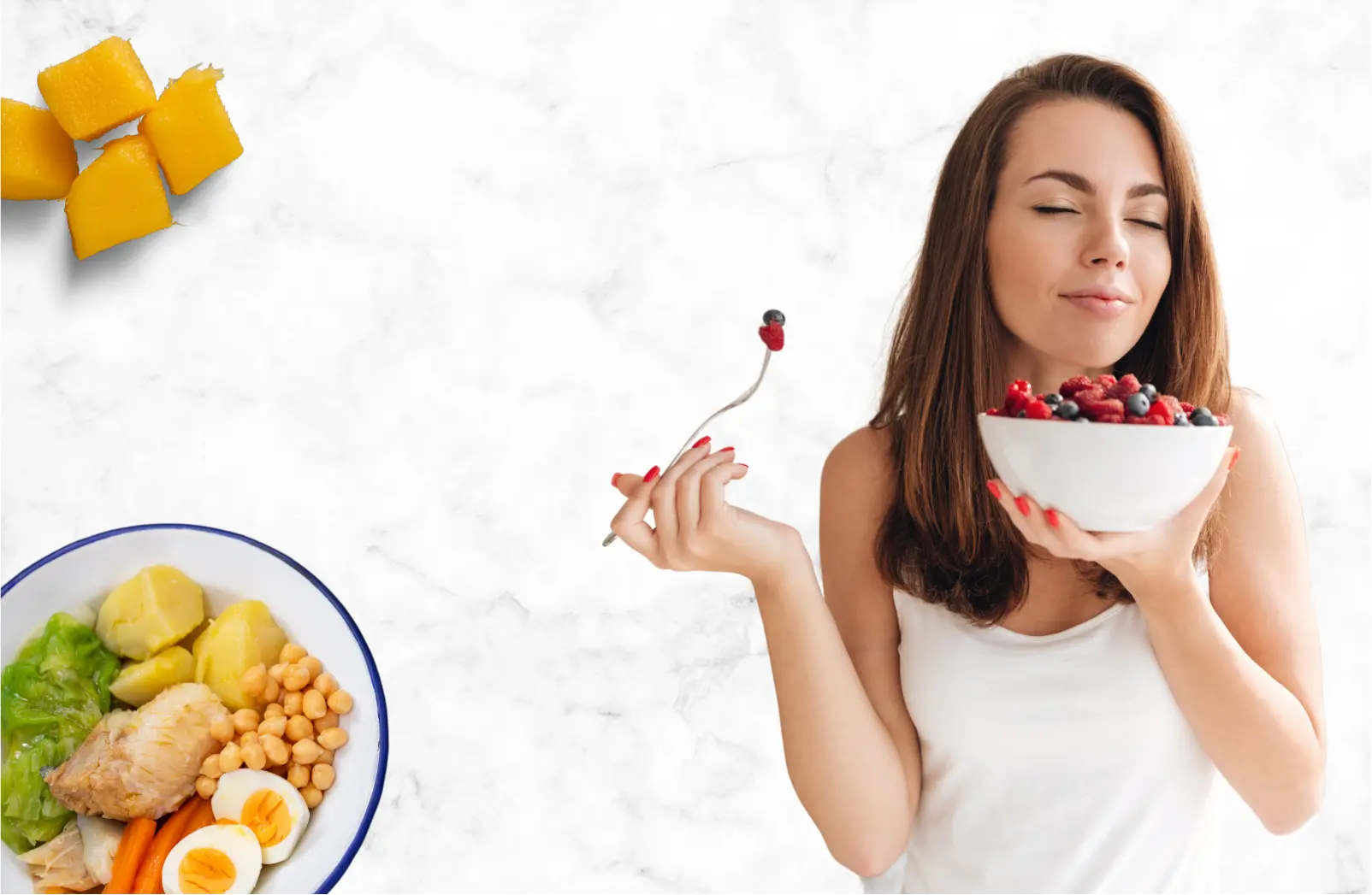 Plan de alimentación saludable para comer sano, mejorar energía y bienestar general