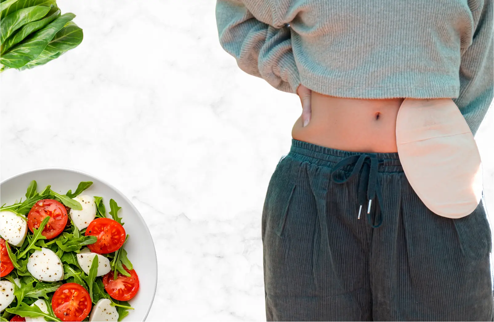 Plan de alimentación para ostomía que regula la consistencia de evacuaciones y reduce gases molestos